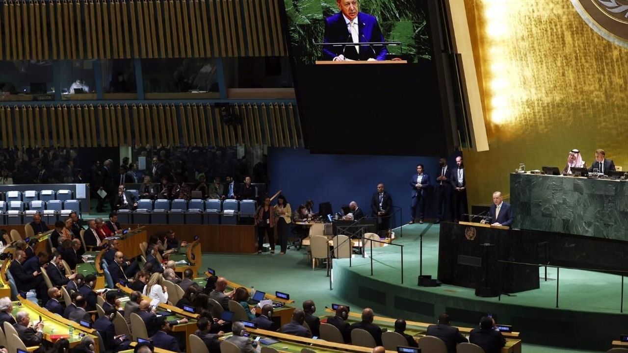 BM’de Erdoğan Krizi: Filistin mesajı verirken mikrofonu kapandı
