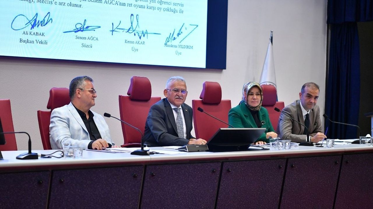 Büyükşehir Belediyesi'nde kritik toplantı