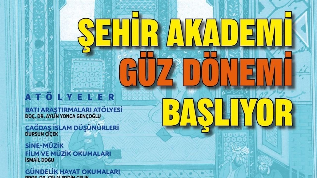 BÜSAM Şehir Akademi’de Güz Dönemi başlıyor
