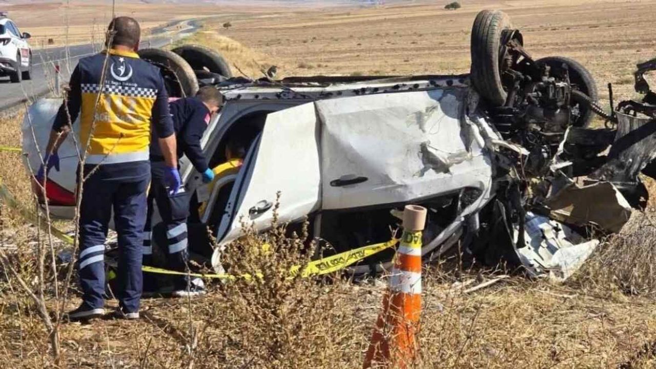 Konya’da katliam gibi kaza: Otomobil şarampole uçtu!