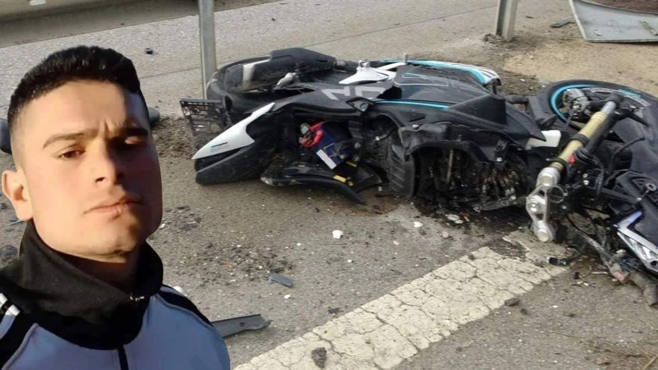 Niğde'de acı olay: Motosiklet sürücüsü kontrolü kaybedip duvara çarptı!