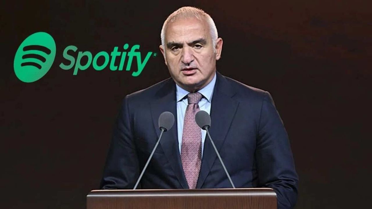 Kültür ve Turizm Bakan'ı Ersoy, Spotify konferansında bakın neler söyledi?