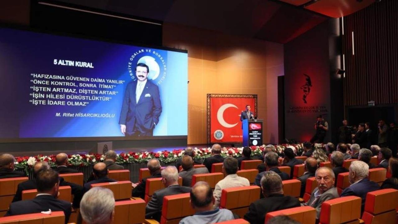 Kayseri Ticaret Odası Toplantısı'nda Hulusi Akar uyardı!