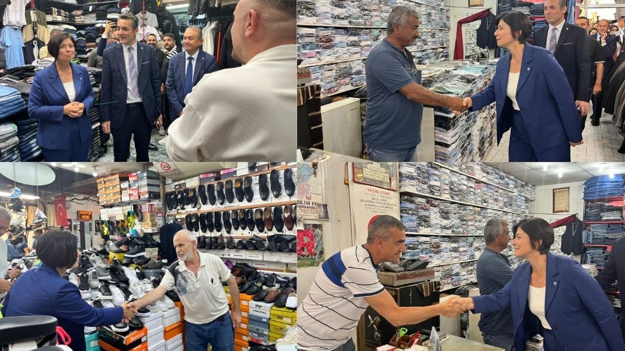 Kayseri’de İYİ Parti’den yoğun ziyaret trafiği