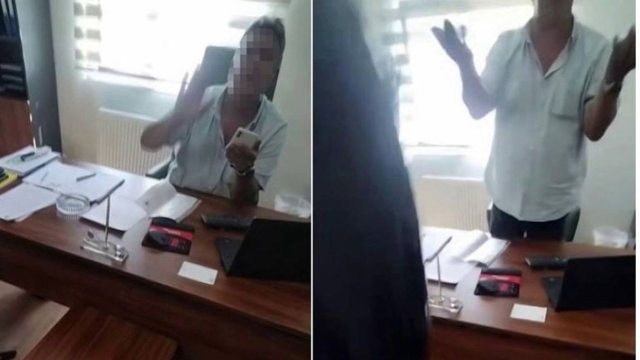 İşten çıkarılan kadın inşaat şefinin üzerine kaynar su döktü