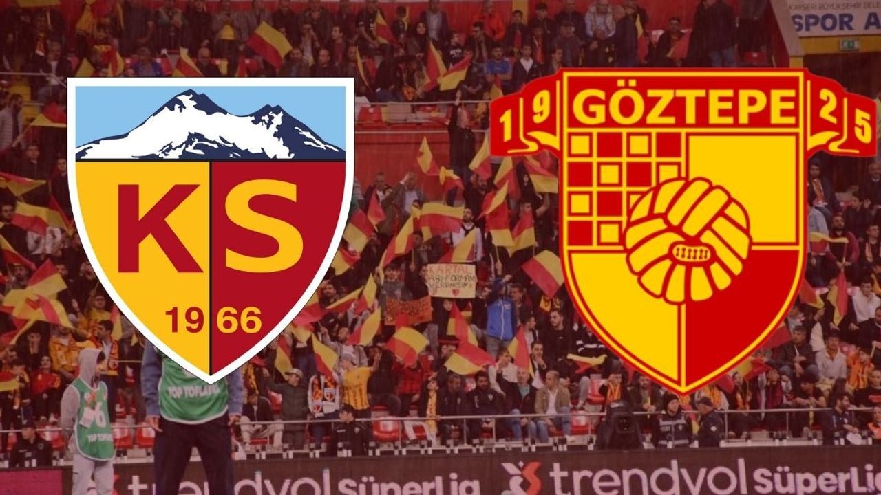 Kayserispor’da zorlu Göztepe sınavı bugün