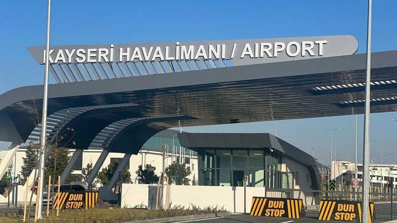 Kayseri Havalimanı’nın Günlük Yolcu Sayısı Açıklandı