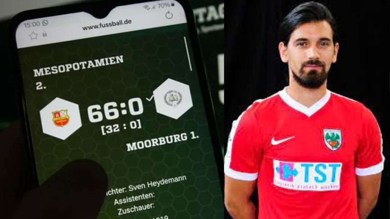 Yok böyle maç 66-0 : Türk futbolcu 17 gol attı