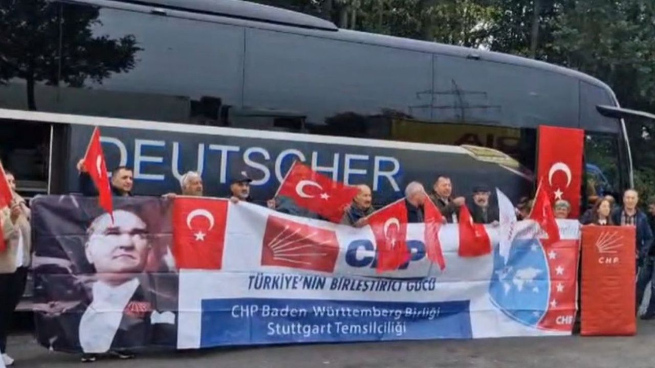 Avrupa’daki Türkler Brüksel’deki CHP mitingine akın etti