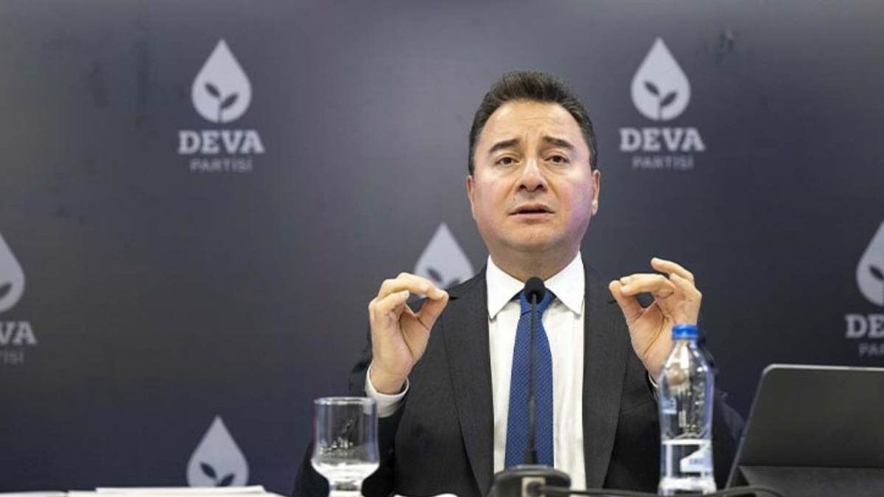 DEVA Partisi Genel Başkanı Ali Babacan Cumhurbaşkanı Erdoğan'a meydan okudu!