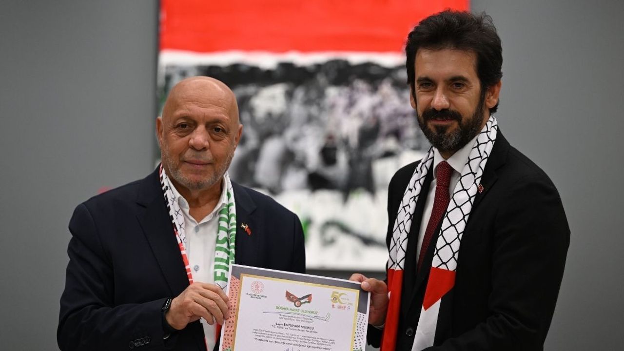 ‘Bütün renkler Gazze için’ sergisi: sanat vicdanla buluştu