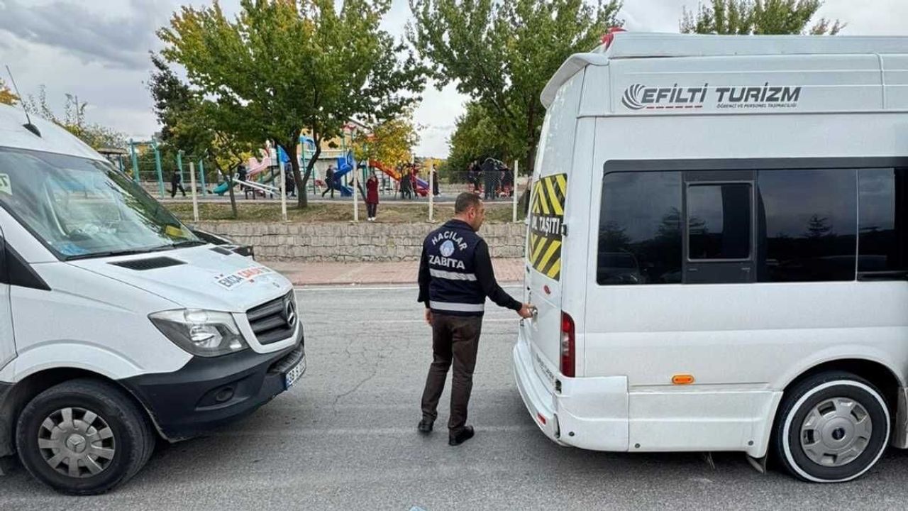 Hacılar ’da okul servislerinde sıkı denetim: “Çocuklarımızın güvenliği her şeyden önemli”