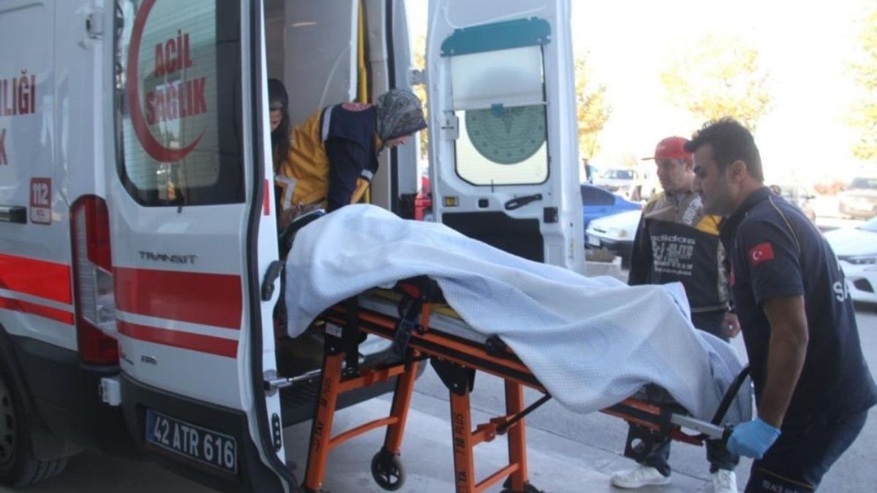 Konya’da inşaattan düşen işçi yaralandı