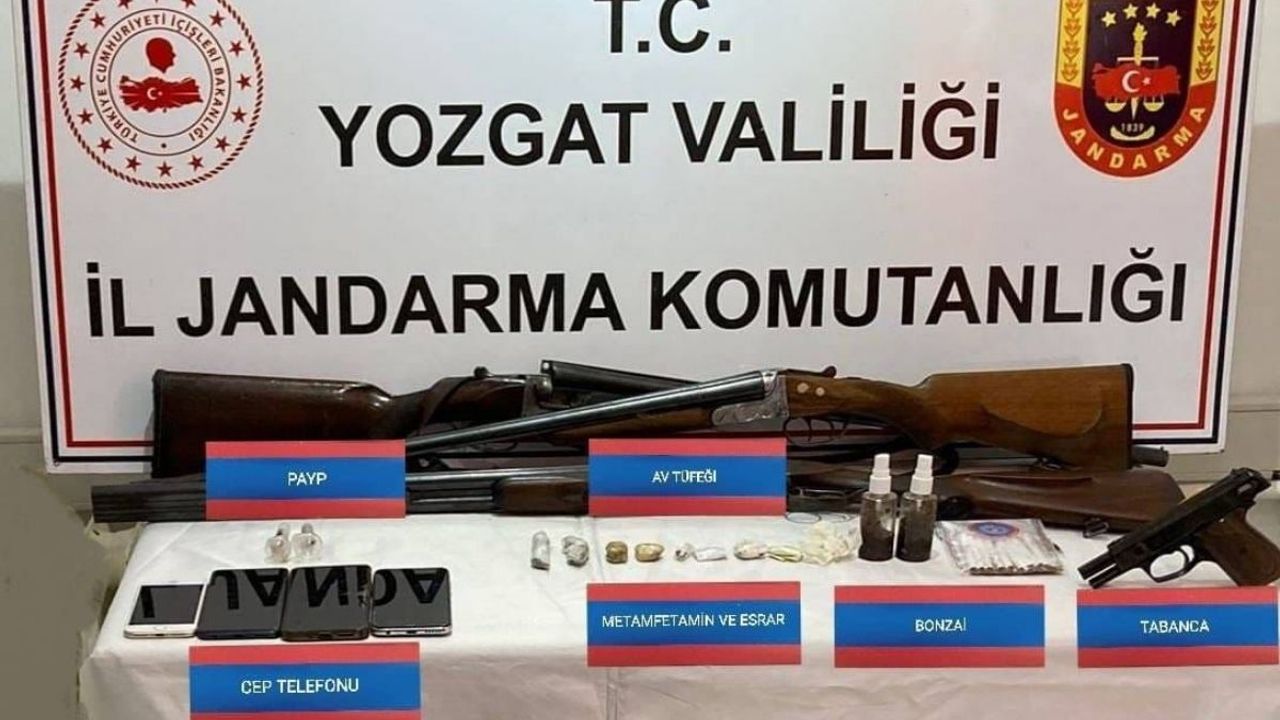 Yozgat’ta Jandarma’dan büyük operasyon: 10 Kişi Yakalandı!