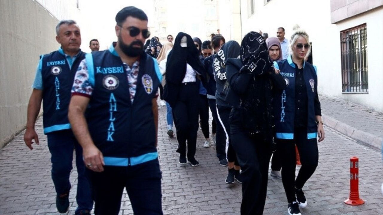 Kayseri’de Fuhuş ve Kumar operasyonu
