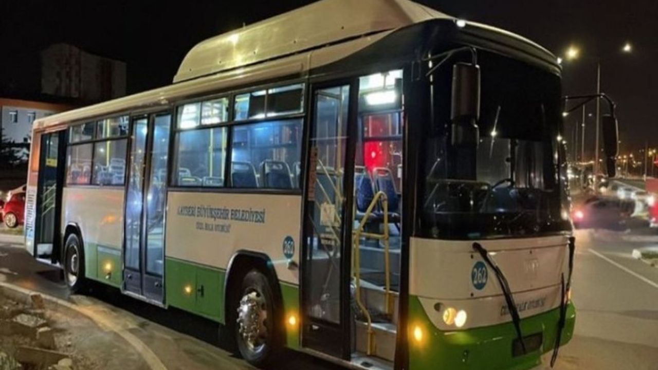 Kayseri'de çocuğa halk otobüsünü sürdüren şoförün cezası belli oldu!