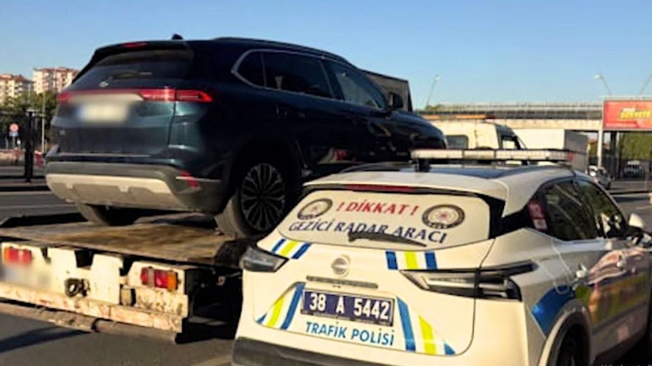 Kayseri’de Trafik denetimleri sıklaştı binlerce sürücüye ceza kesildi