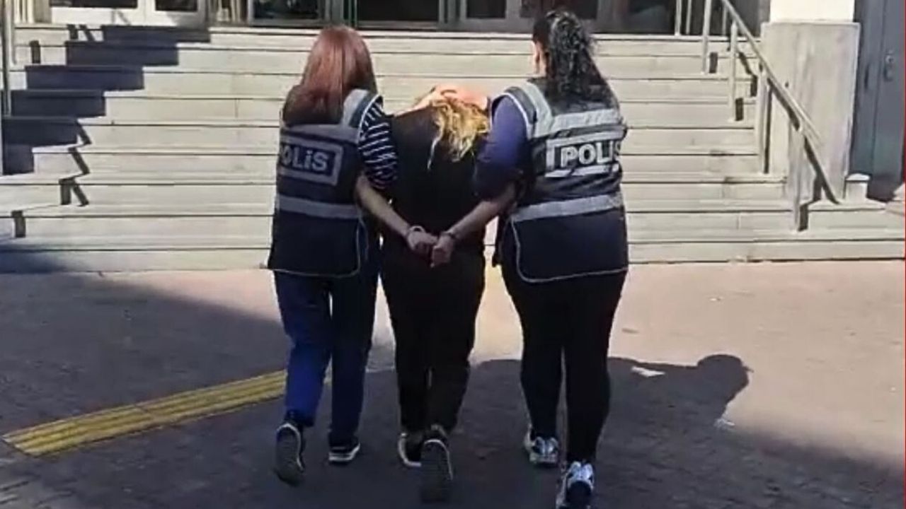 Kayseri’de 14 yıl cezası olan kadın hırsız yakalandı