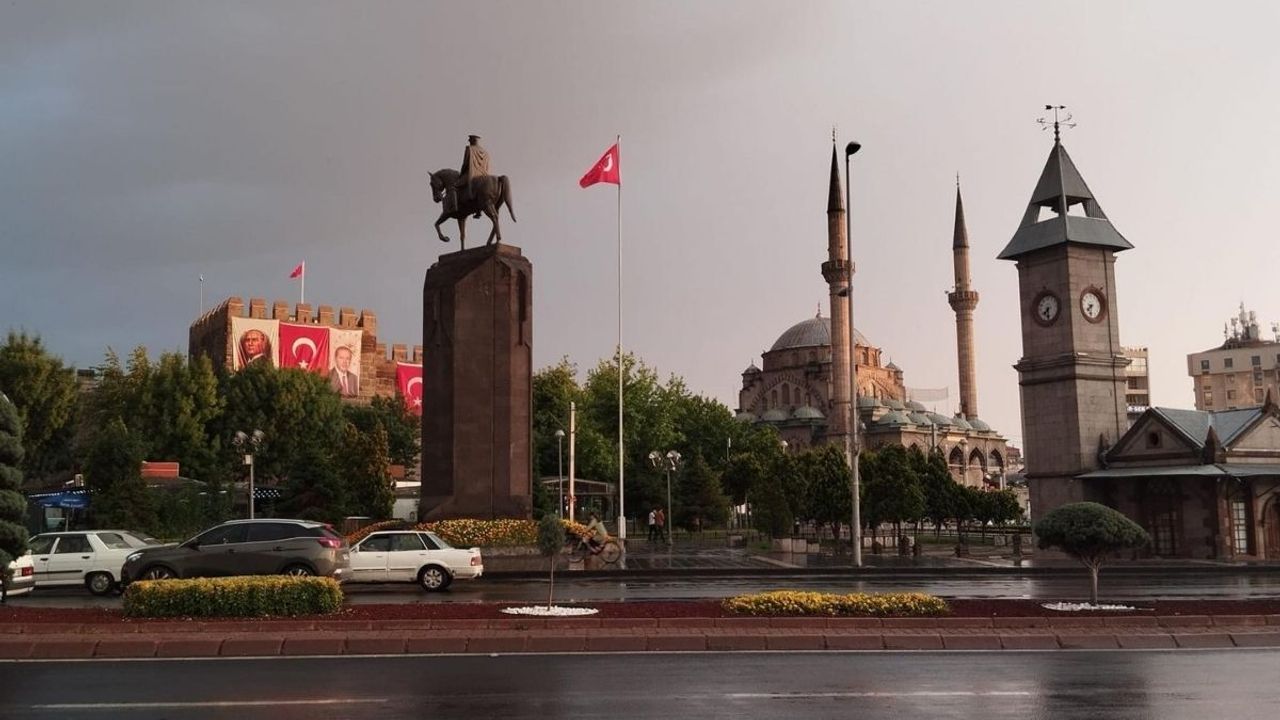 Kayseri’de yağmur ve karla karışık yağmur bekleniyor