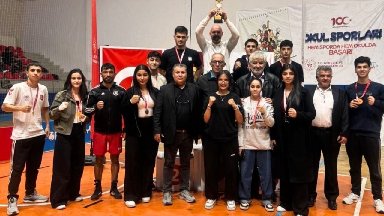 Kayseri’de Akdeniz rüzgarı : 13 sporcu ile 13 madalya aldılar