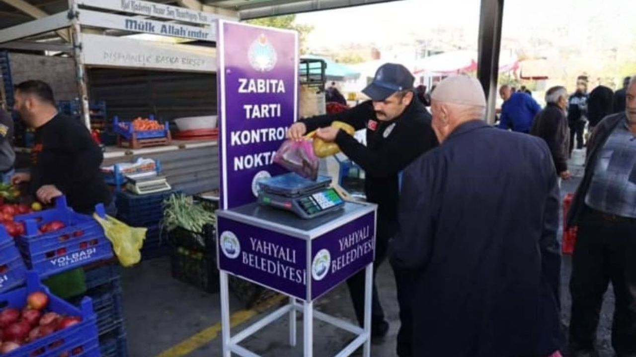 Yahyalı'da şaşırtan hamle! Artık herkes kendi ürününü tartacak