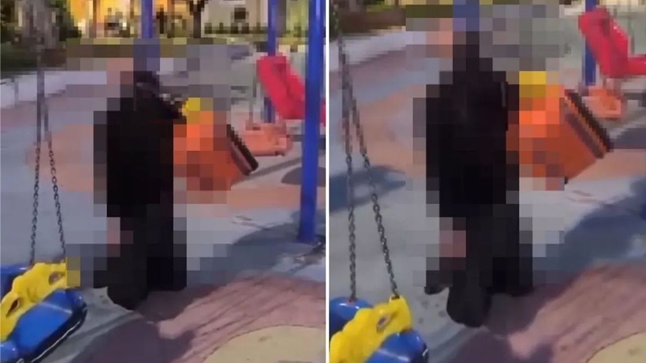 Çocuk parkında genç adam salıncağa asılı halde ölü bulundu!