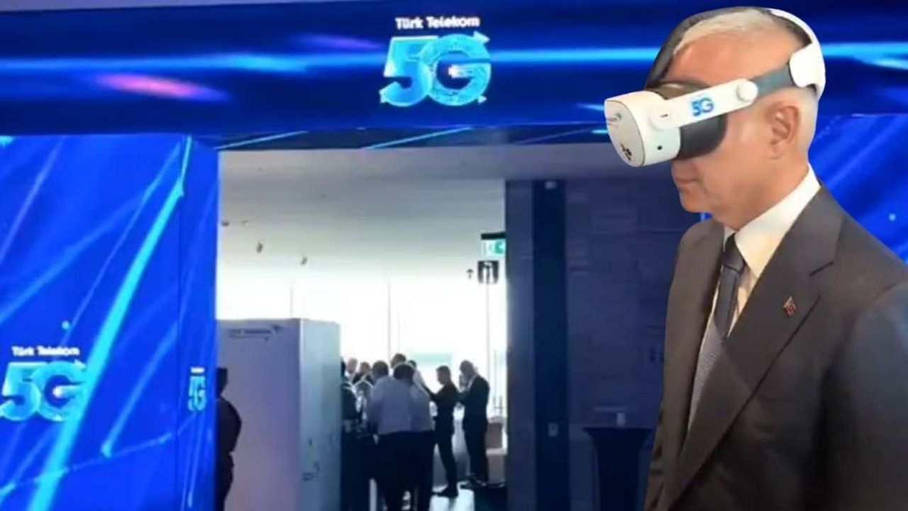 Kültür ve Teknoloji el ele: Bakan Ersoy 5G çağını başlattı!