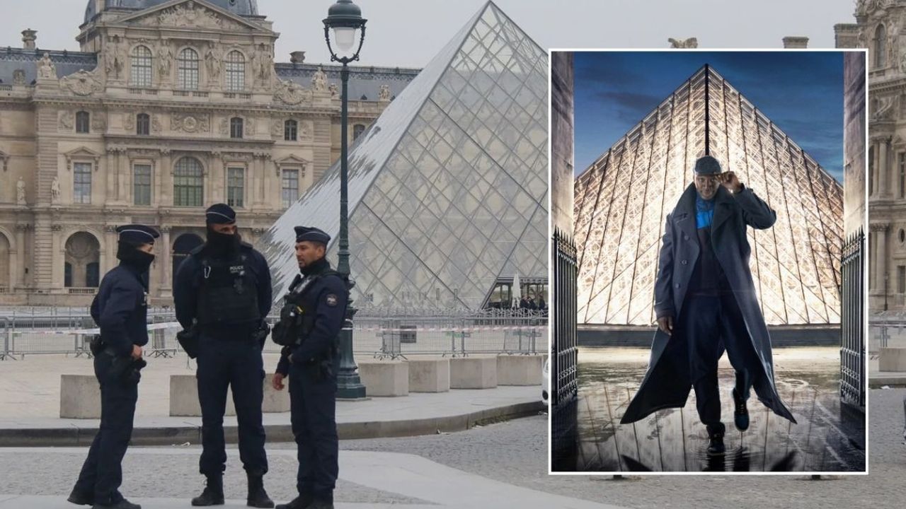 Louvre Müzesi’nde Lupin dizisi gerçek oldu: Paris’te film gibi soygun
