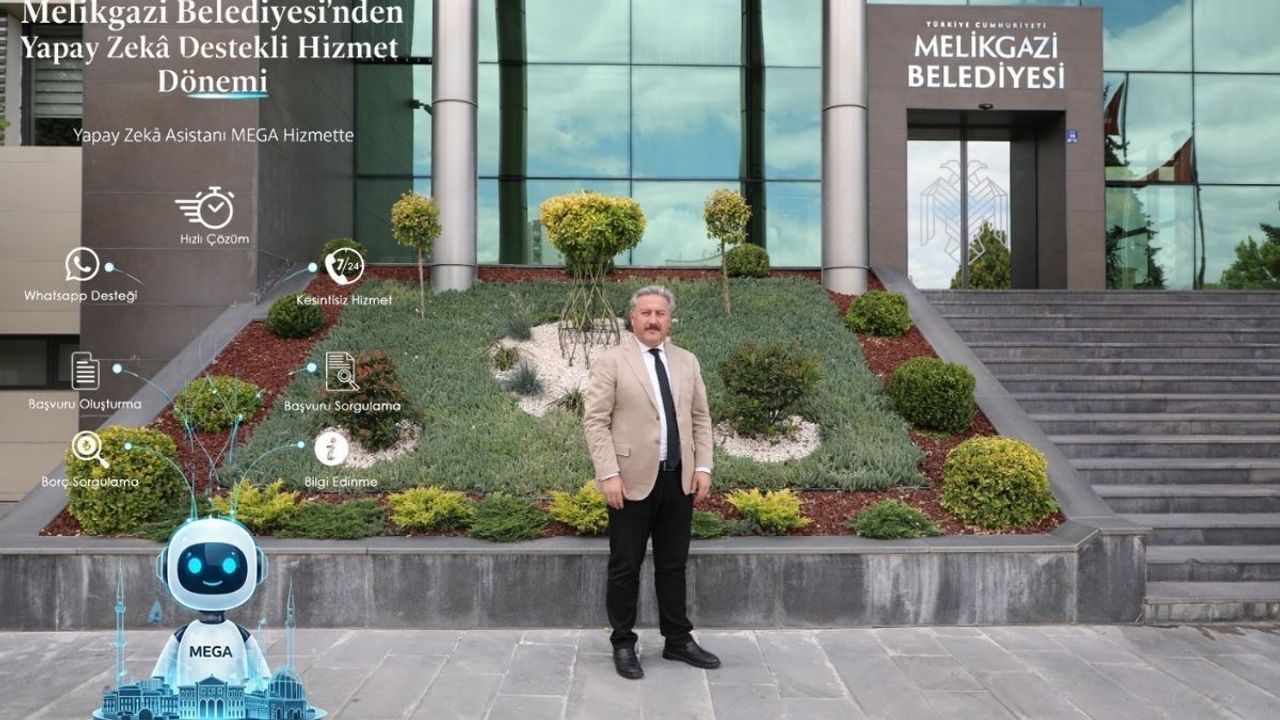 Yapay Zekâ Artık Melikgazi’de! MEGA ile Hizmet 2 Dakikaya Düştü