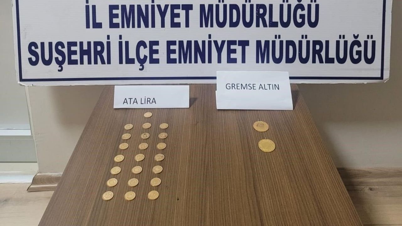 1 Milyon liralık sahte altın satmaya kalktı, tutuklandı!