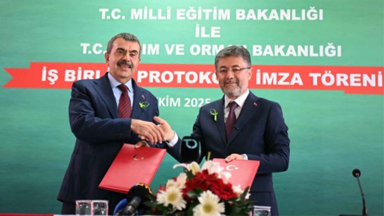MEB ile Tarım ve Orman Bakanlığı arasında işbirliği: Çatı Protokolü