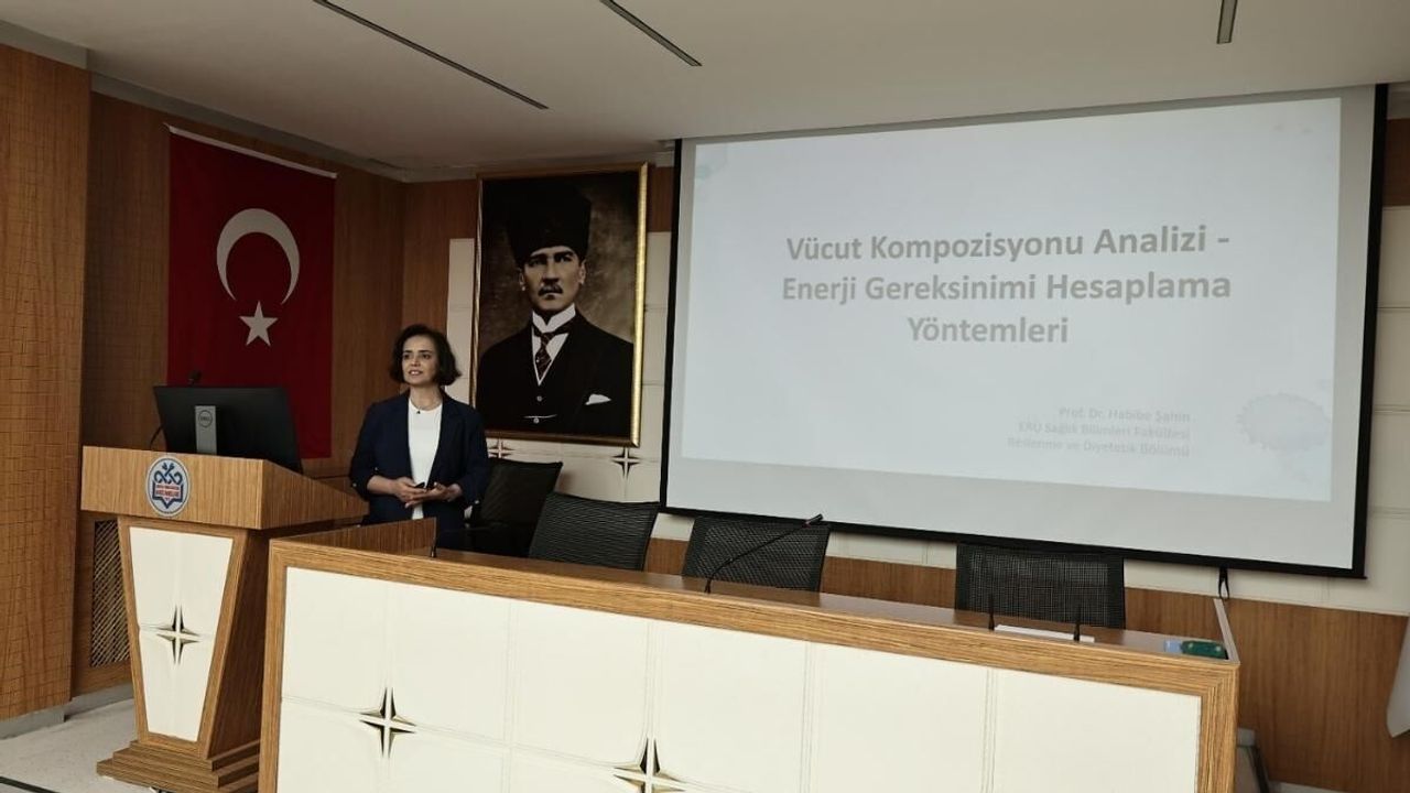 Erciyes Üniversitesi’nde Nütrisyon alanında kritik seminer!