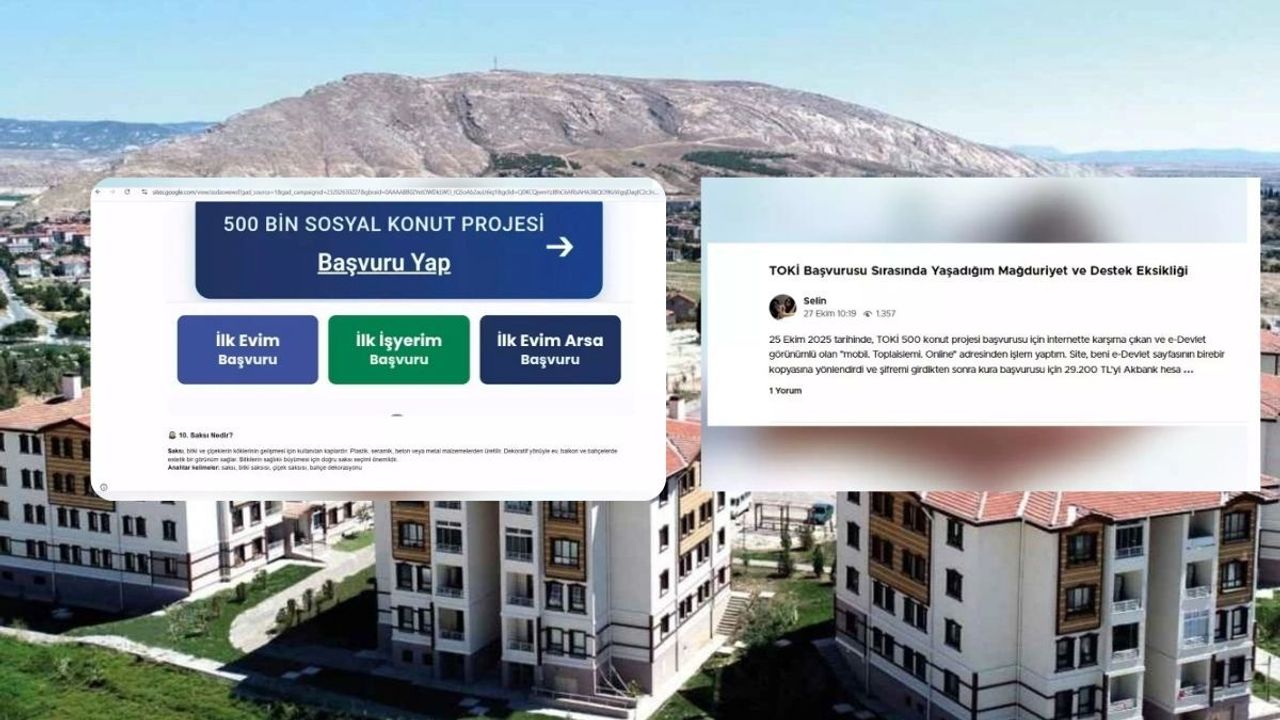 Kayseri'de ev alacaklar dikkat! Dolandırıcılar TOKİ'den önce davrandı