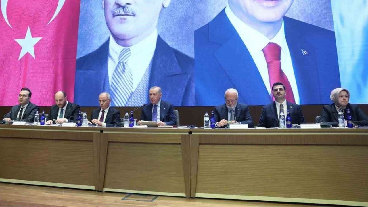 AK Parti MKYK, Cumhurbaşkanı Erdoğan başkanlığında toplandı