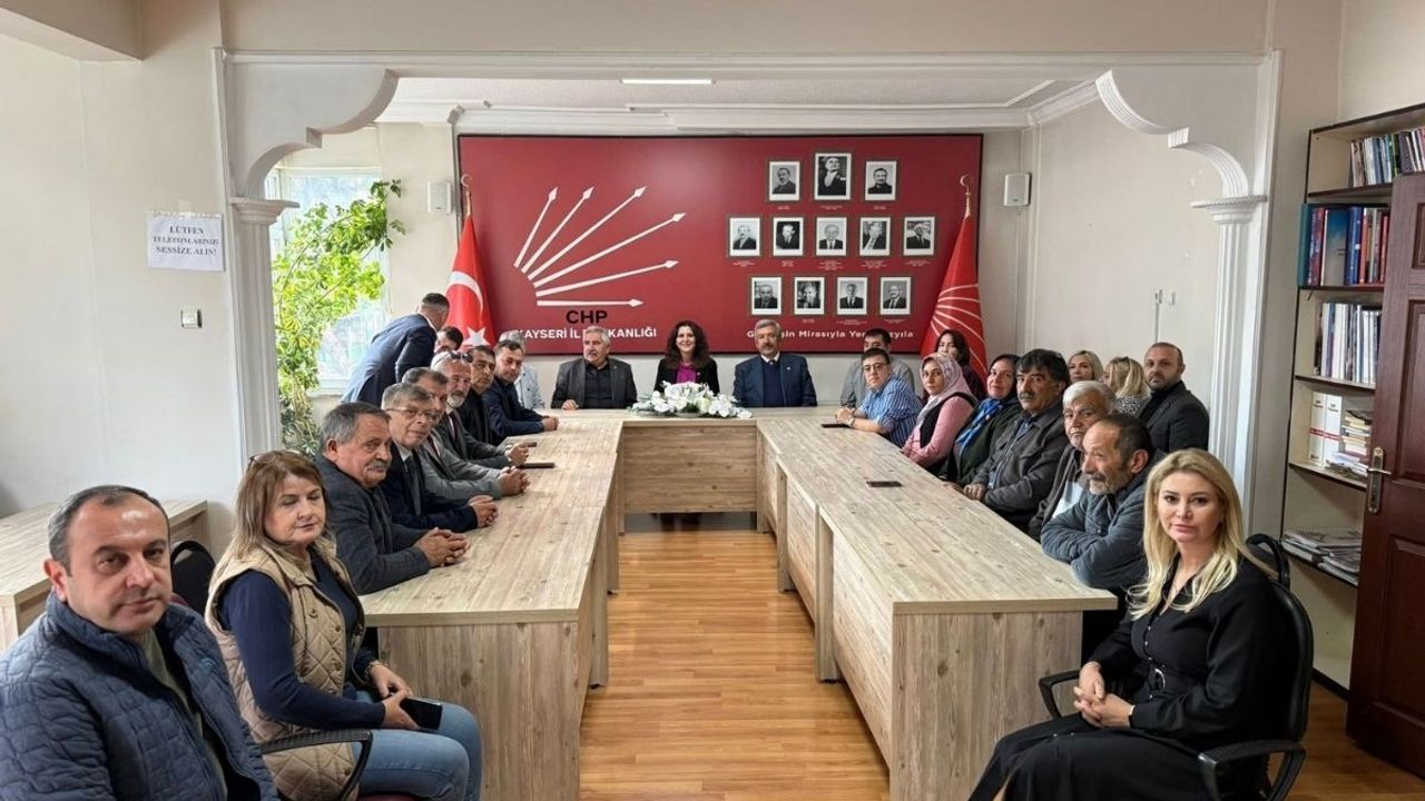 CHP Kayseri: Orhan Gazi Erdoğan yalnız değildir!