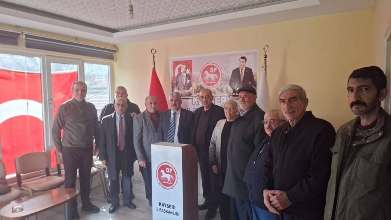 Kayseri DP’de kongre süreci devam ediyor! Talas ve Hacılar ilçe başkanları belli oldu