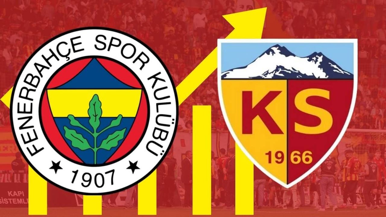 Kayserispor-Fenerbahçe maçlarındaki bu istatistik dikkat çekti