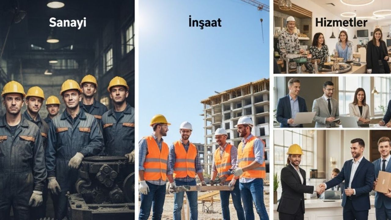 TÜİK Eylül verileri: Sanayi düştü, hizmetler ve inşaat yükseldi