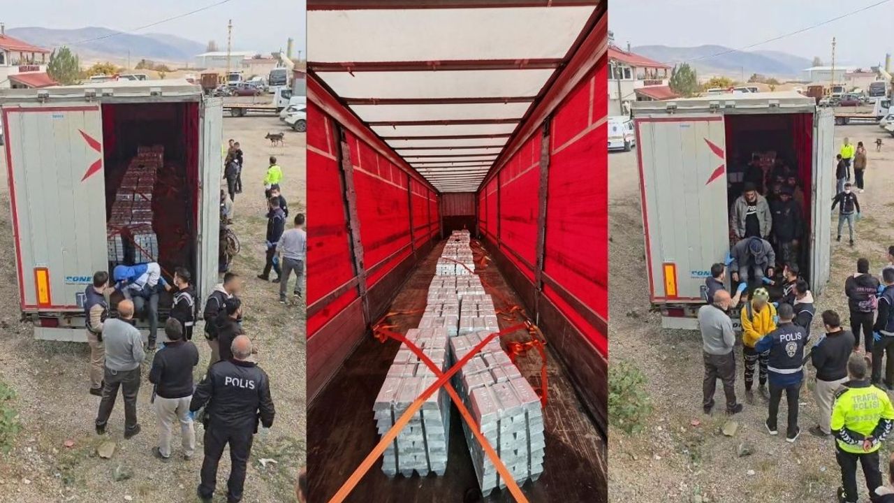 Göçmen kaçakçılığı çökertildi: Tır dorsesinden 18 göçmen çıktı!