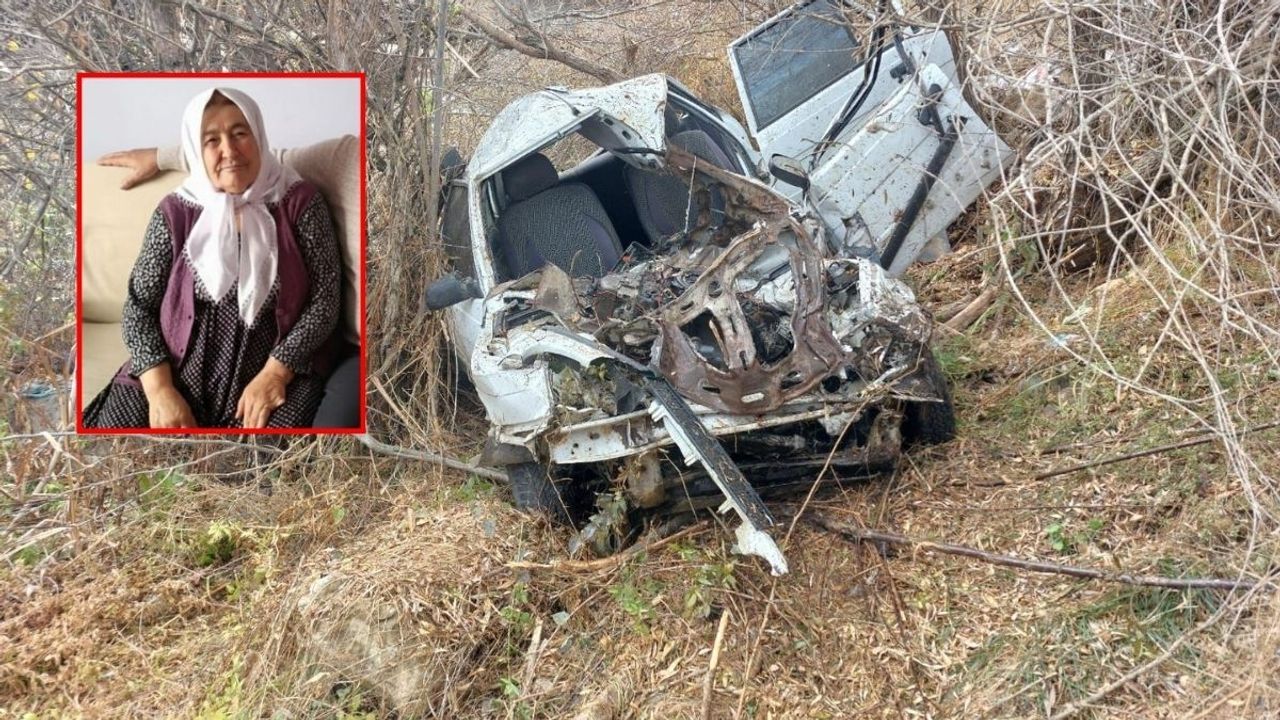 Otomobil uçuruma yuvarlandı: Anne öldü oğul ağır yaralı