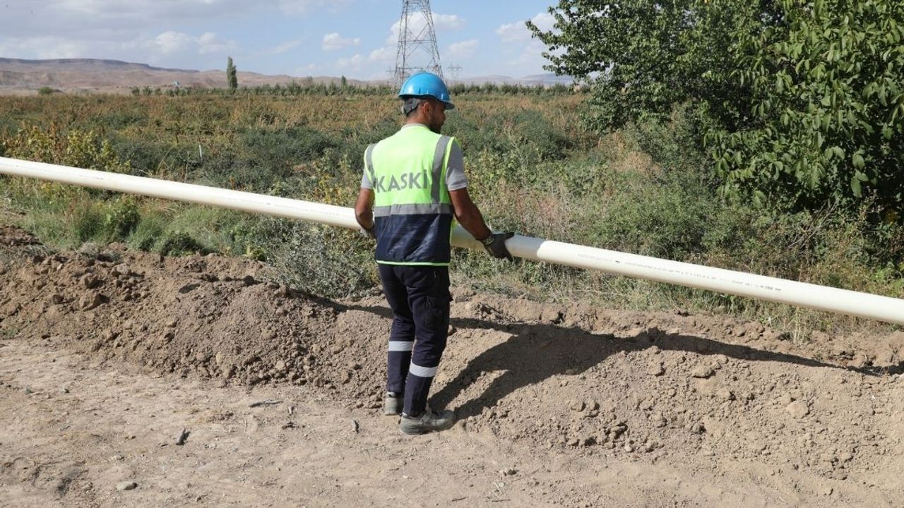 Su sıkıntısı tarih oluyor: Kayseri’de iki mahalleye kalıcı çözüm