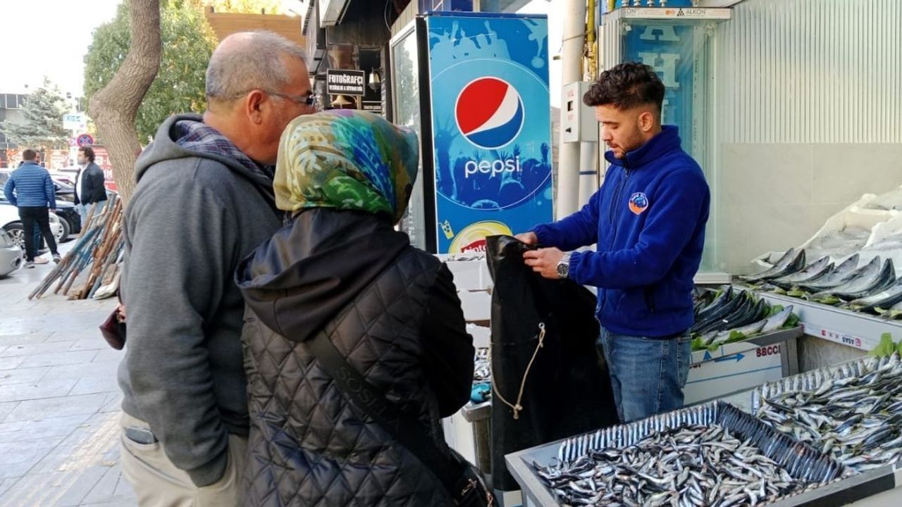 Kayseri’de balık fiyatları vatandaşı düşündürüyor: Hamsi ucuz levrek hayal