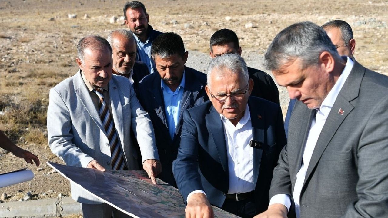 Kayseri’de 22 mahalleyi birbirine bağlayan yol tamamlandı