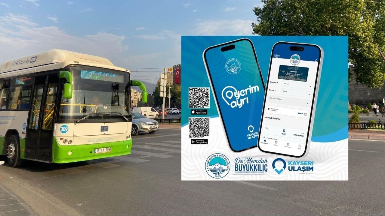 Kayseri’nin o ilçesinde ulaşımda yeni dönem: ‘Yerim Ayrı’ hizmete giriyor!