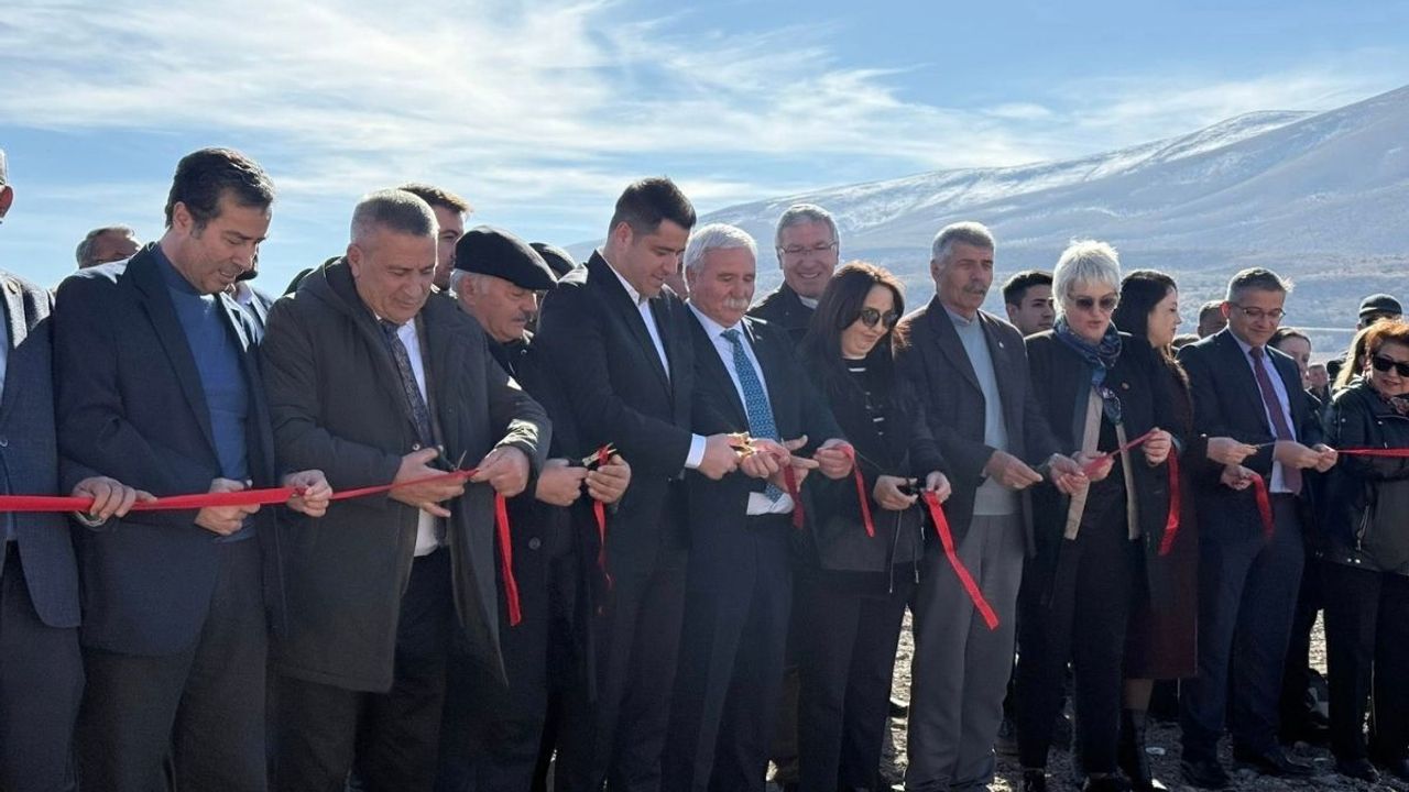 Kayseri’de Pınarbaşı Asfalt Plenti temel atma töreni gerçekleştirildi