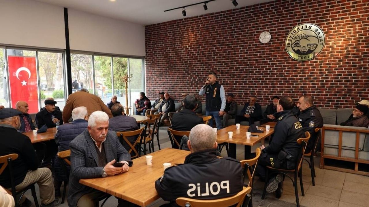 Talas Belediyesi'nden 60 yaş üzerine djital dolandırıcılık uyarısı