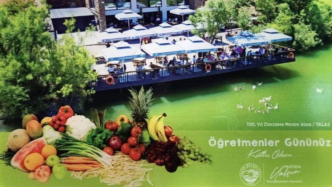 Talas Belediyesi’nden Öğretmenlere anlamlı hediye