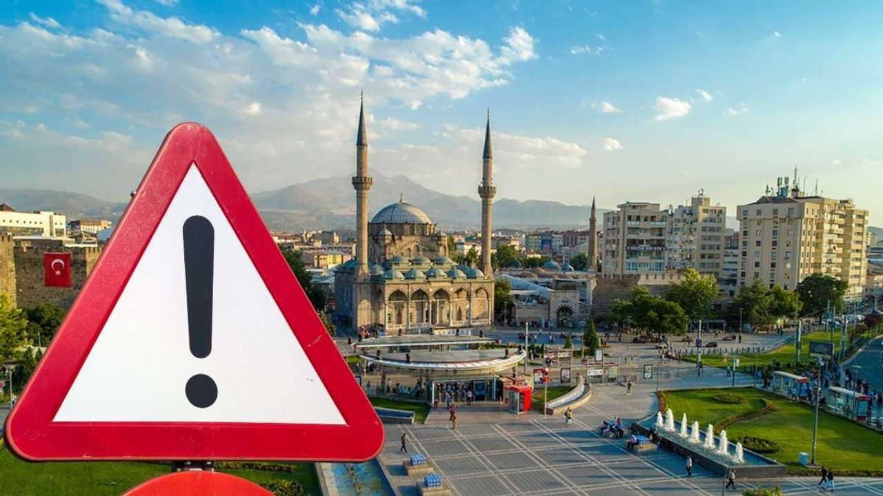 Kayseri’nin 10 İlçesine uyarı geldi: Sabah erken saatlerde başlıyor akşama kadar devam edecek!