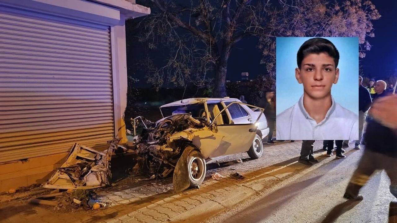 Adana'da feci kazada ağır yaralanan çocuk sürücü hayatını kaybetti