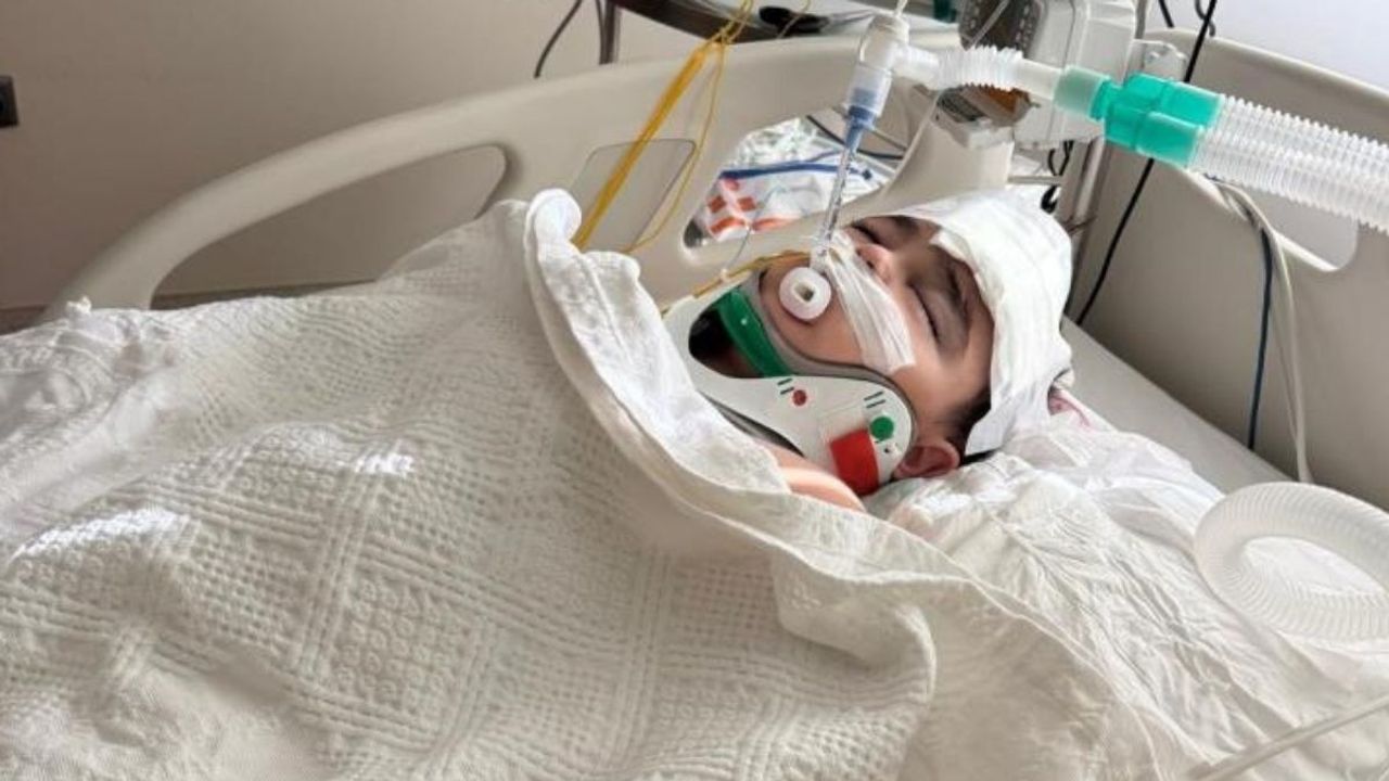 Kamyonetin çarptığı 5 yaşındaki engelli çocuk ağır yaralandı